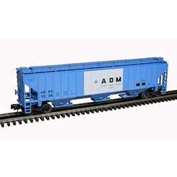 PS-4750 Hopper ADM Blue/White O-Scale Atlas