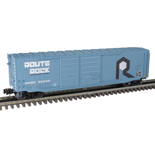 50' PS-1 Mod Box ROCK   3 Rail O-Scale Atlas