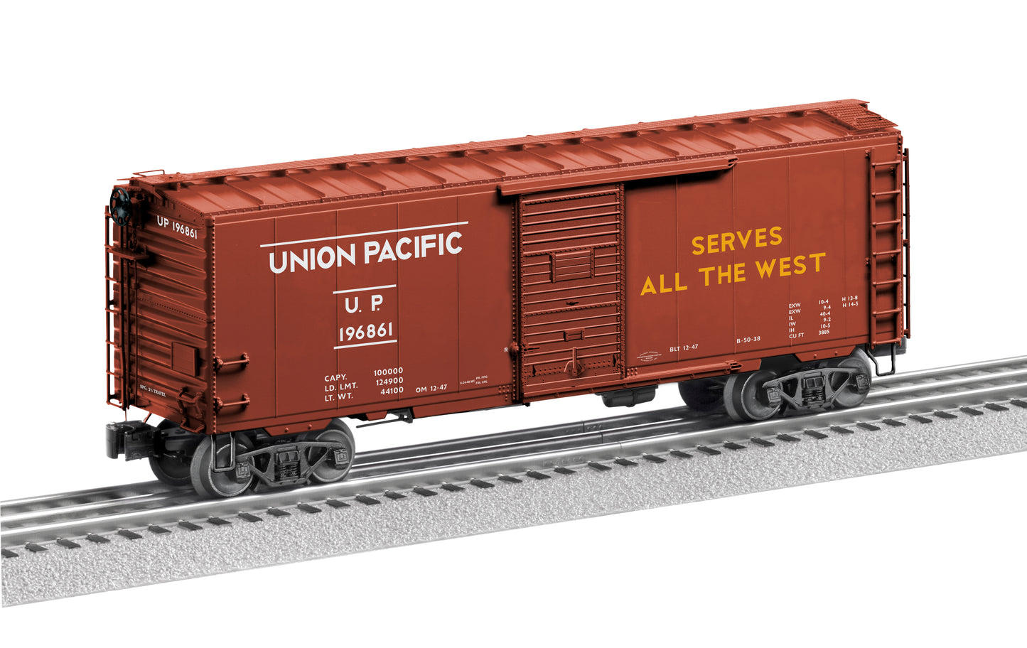 U.P. Grain Door Boxcar O-Scale Lionel