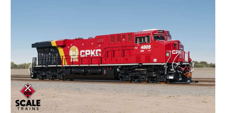 ES44AH CP/KC #4805 No Sound H-O Scale Scale Trains