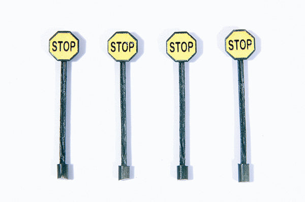 Stop Sign Yellow
