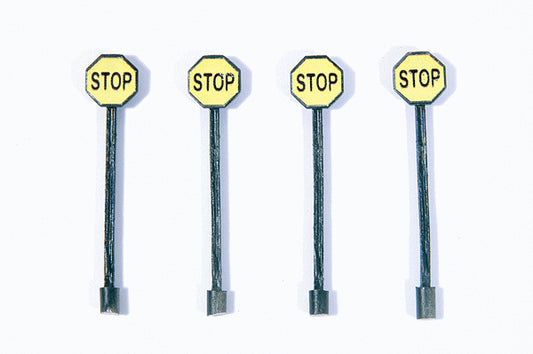 Stop Sign Yellow