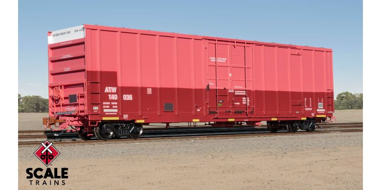 60' Trinity PD HC Boxcar ATW #140036 H-O Scale Scale Trains