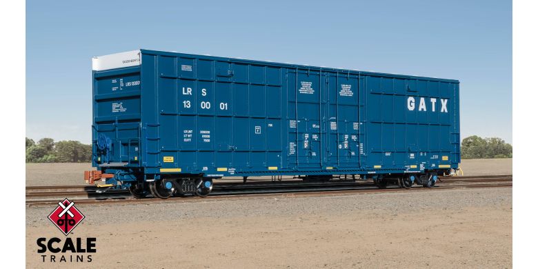 60' Trinity HC PD Boxcar GATX #130001 H-O Scale Scale Trains