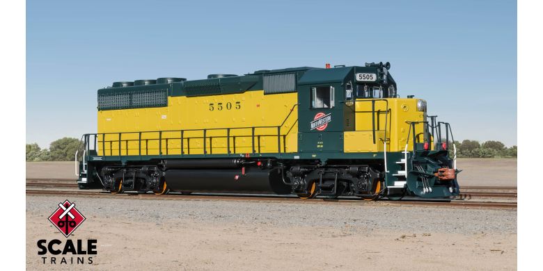 GP40 C&NW #5506 W/Sound H-O Scale Scale Trains