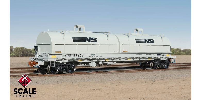 Thrall 48' 2-Hood Coil Car NS #16874 H-O Scale Scale Trains