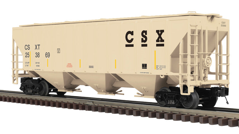 PS2-CD 3-Bay Hopp CSX O-Scale