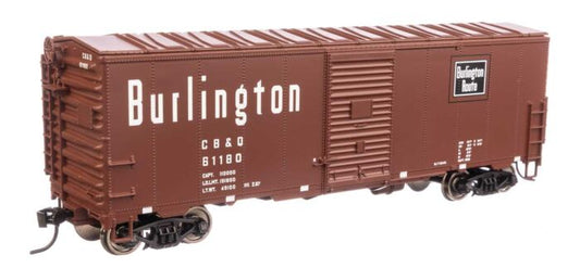 40' Mod Boxcar CB&Q #61180 Walthers