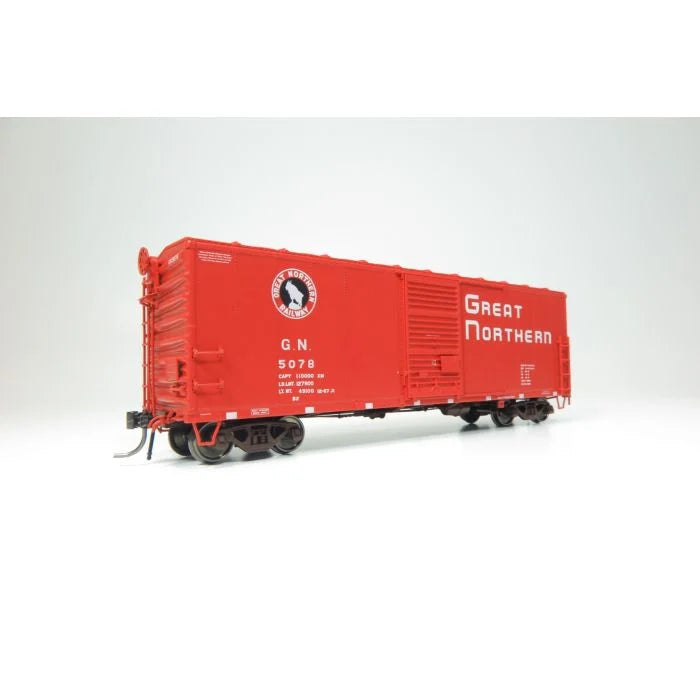 40' Boxcar G.N. Late Chin Red Rapido