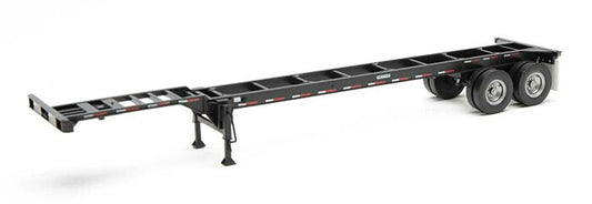 40' Cont Chassis Black 2-pac Walthers