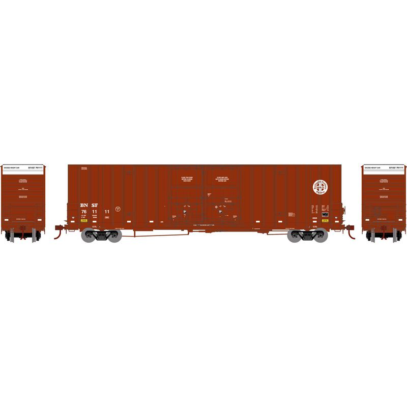 60' Gund Box BNSF #761111 Athearn