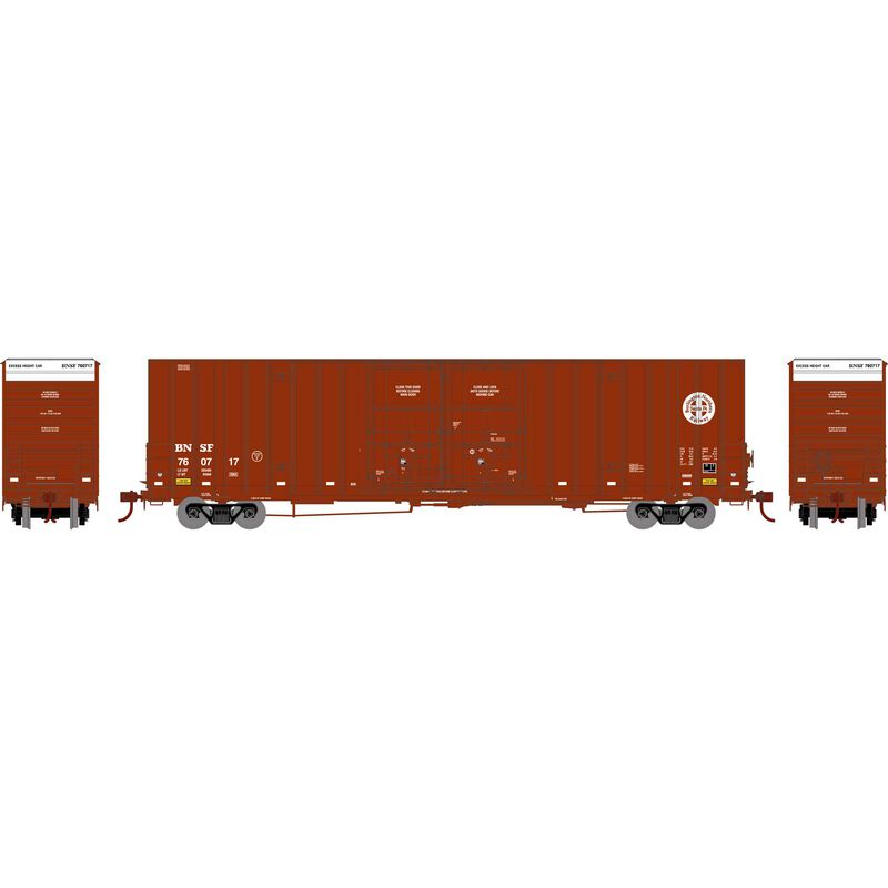 60' Gund Box BNSF #760717 Athearn