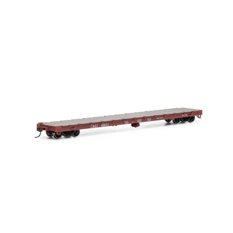 60' Flatcar C&EI #46011 Athearn