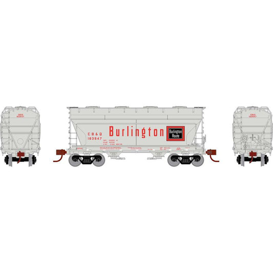 ACF 2970 Hopp CB&Q #183947 N-Scale Athearn