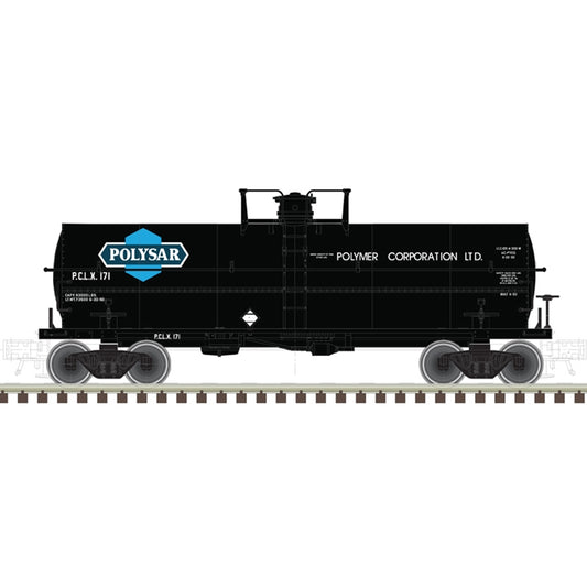 11K Gal Tank Car Polysar PLCX O-Scale Atlas