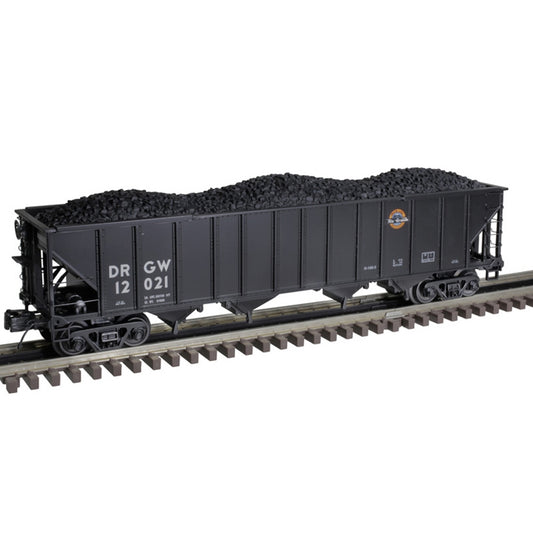 4-Bay Coal Hopp D&RGW O-Scale Atlas