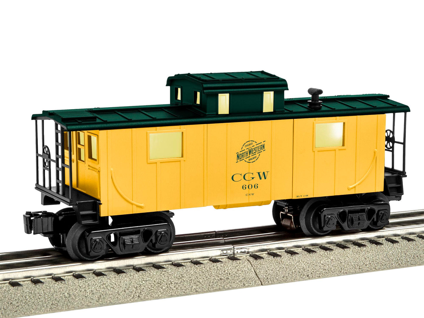 C&NW NE-5 Caboose #606  O-Lionel