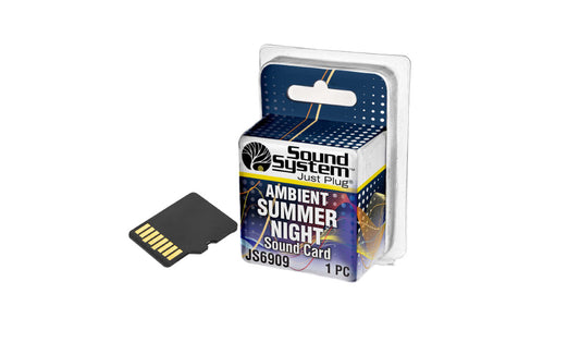 Ambient Summer Night Sounds Card Woodland Scenics