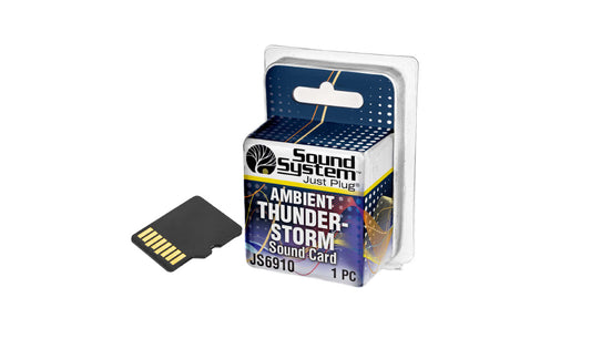 Ambient Thunderstorm Sound Card Woodland Scenics