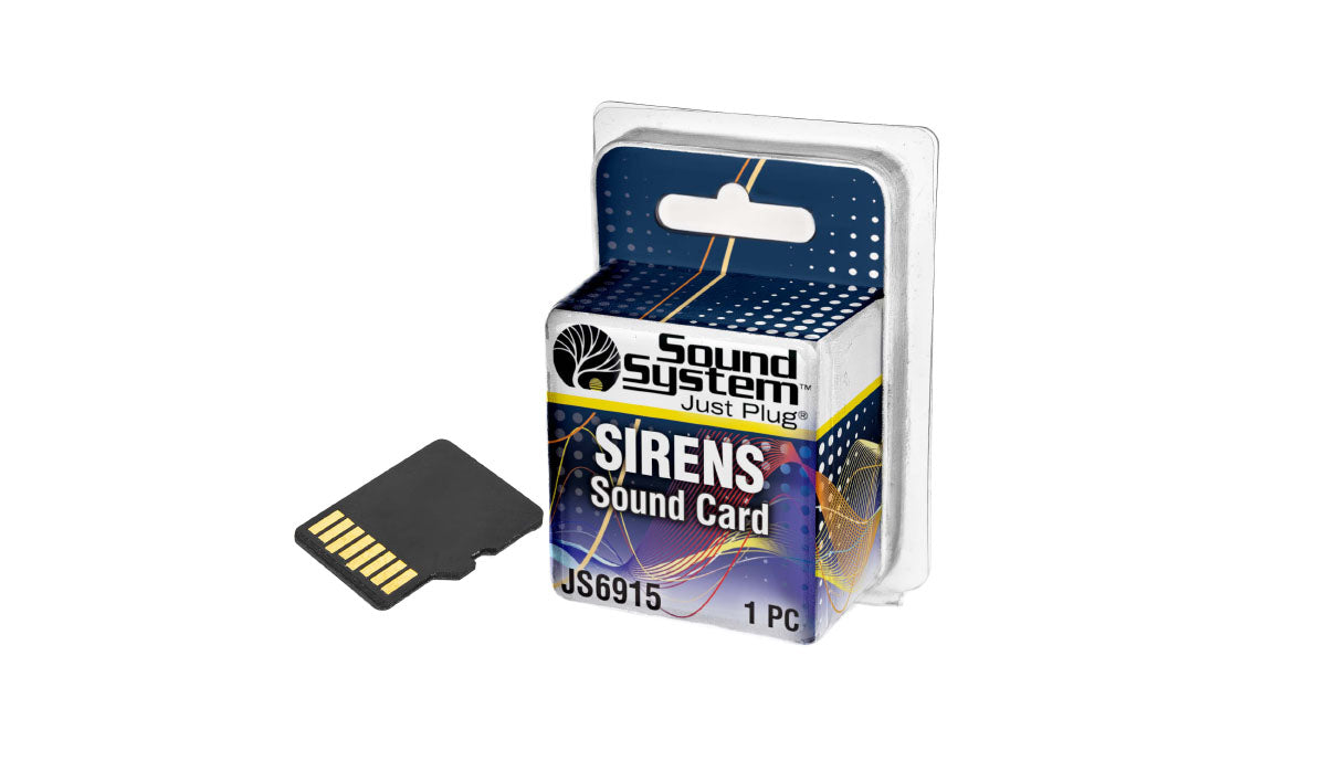 Sirens Sound Card Woodland Scenics