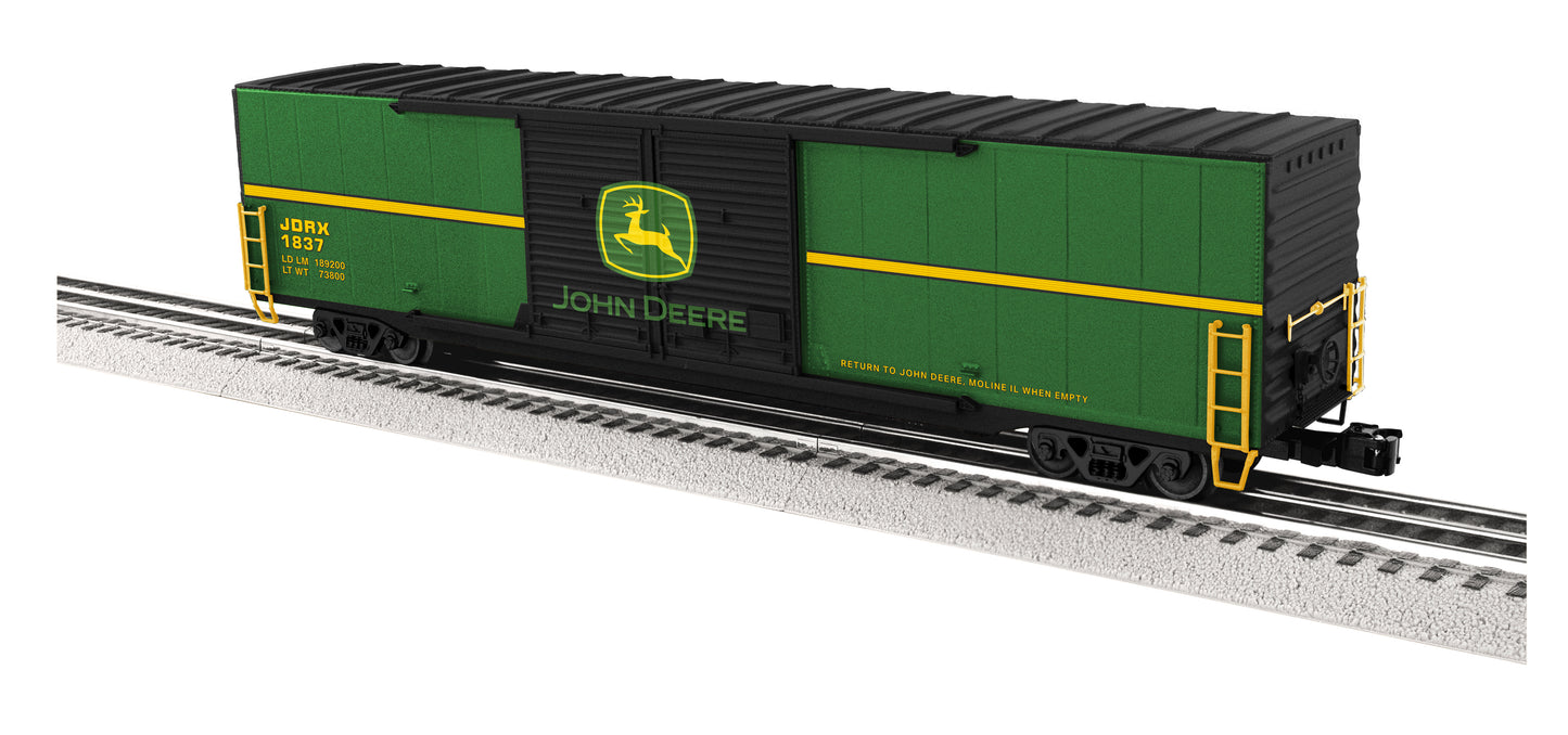 John Deere 60' Boxcar  O  Lionel