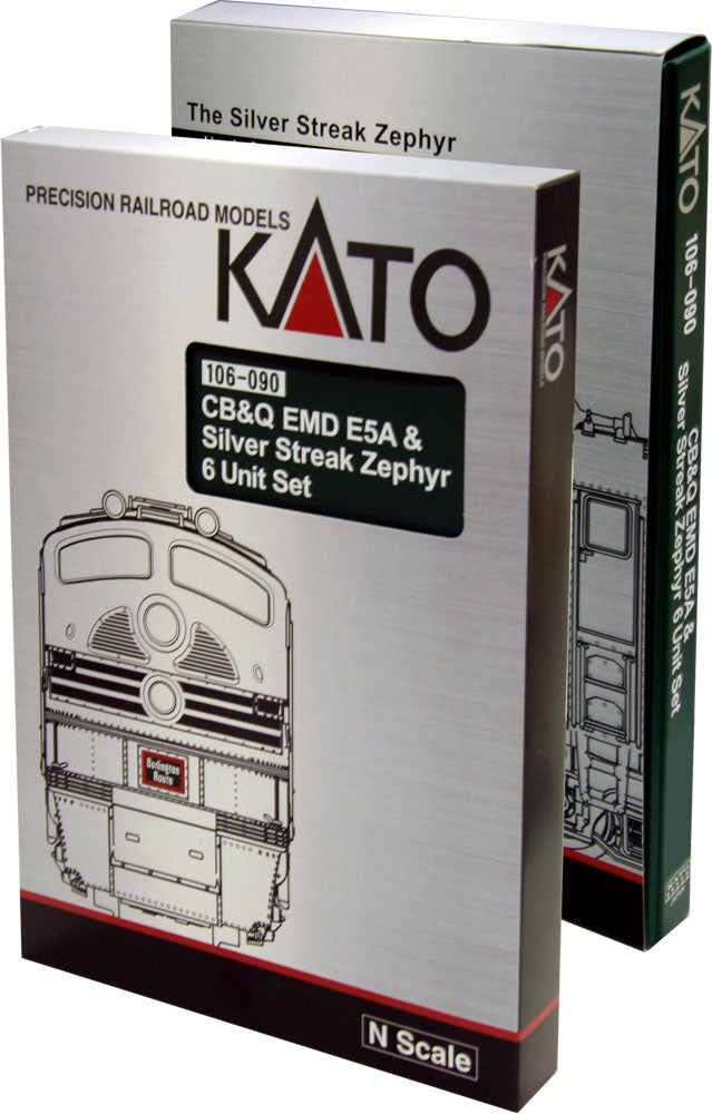 E5A Pass Set Silver Streak   N-Scale Kato