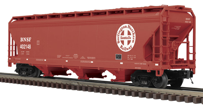 ACF 3-Bay Hopp BNSF   O-Scale Atlas