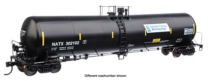 30K Gal Tank Car NATX #302180 H-O Walthers