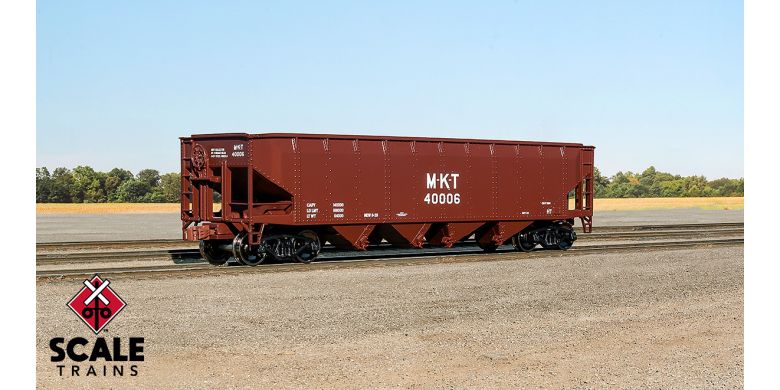 40' 70 Ton Hopp MKT #40006 Scale Trains