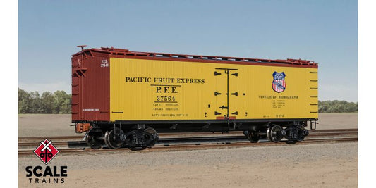 40' PC&F Wood Reefer S.P. #38147 H-O Scale Scale Trains