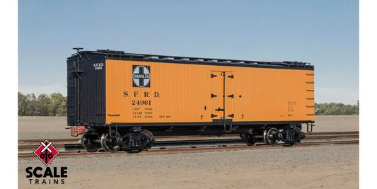 40' PC&F Wood Reefer S.F. #24961 H-O Scale Scale Trains