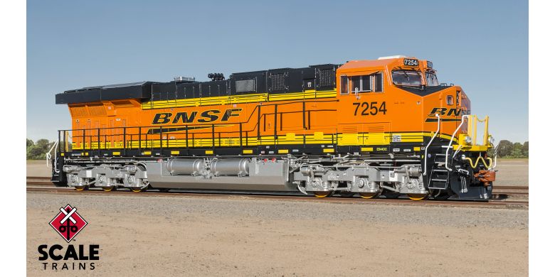 ES44DC BNSF #7302 W/Sound Scale Trains