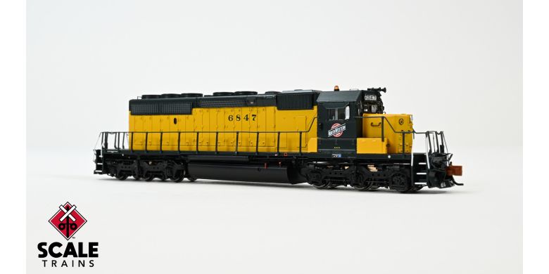 SD40-2 C&NW #6847 No Sound N-Scale Scale Trains