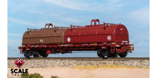 48' 2-Hood Coil Car BNSF #534208 N-Scale Scale Trains