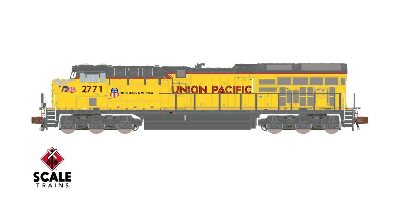 C45AH U.P. #2771 W/Sound N-Scale Scale Trains