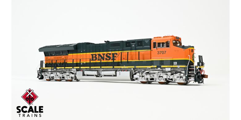 ET44C4 BNSF #3707 W/Sound H-O Scale Scale Trains