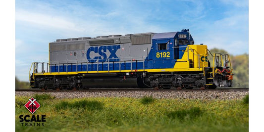 EMD SD40-2 CSX #8199 W/Sound H-O Scale Scale Trains