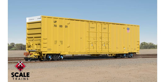 60' Trinity HC PD Boxcar U.P. #700001 H-O Scale Scale Trains