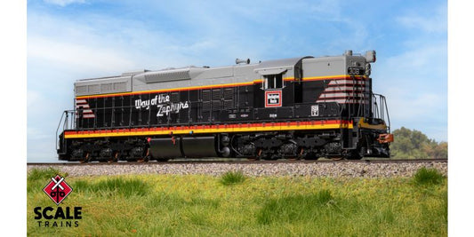 SD7 CB&Q #311 W/Sound H-O Scale Scale Trains