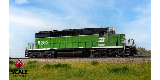 EMD SD38-2 B.N. #6263 W/Sound H-O Scale Scale Trains