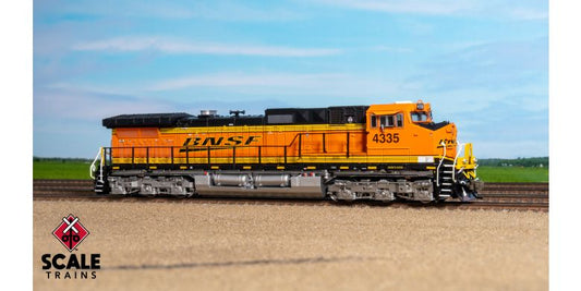 Dash9-44CW BNSF #4335 W/Sound N-Scale Scale Trains