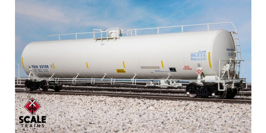 65' 33K Gal Tank Car TEIX #33719 H-O Scale Scale Trains